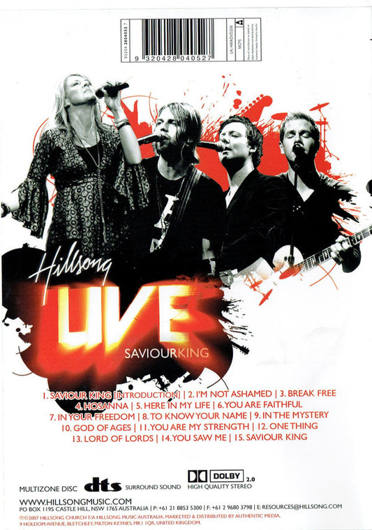 Hillsong : Saviour King Live (DVD-V, Album)