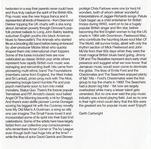 Various : The Solid Gold Collection: Solid Gold 60s (2xCD, Comp, Sli)