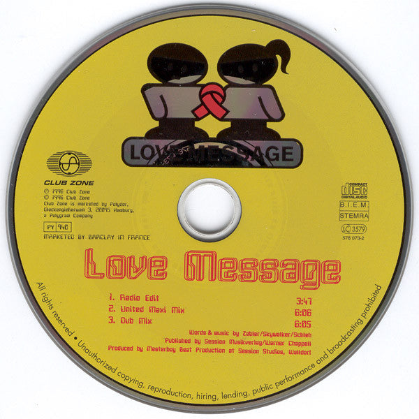 Love Message : Love Message (CD, Maxi)