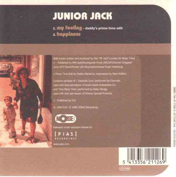 Junior Jack : My Feeling (CD, Single)