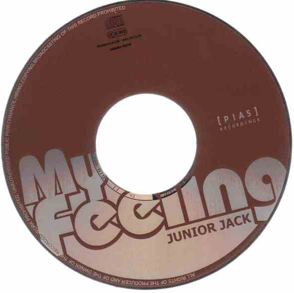 Junior Jack : My Feeling (CD, Single)