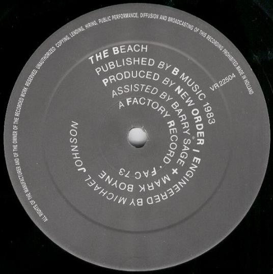 New Order : Blue Monday (12", Single, RP)
