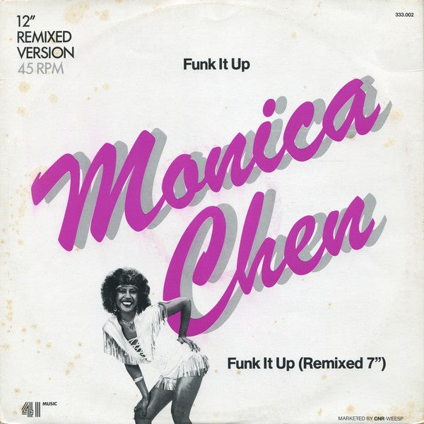 Monica Chen : Funk It Up (12", EP)