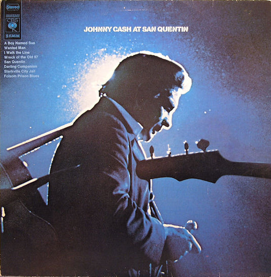 Johnny Cash : Johnny Cash At San Quentin (LP, Album, RP)