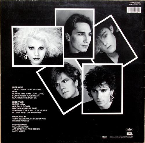Missing Persons : Rhyme & Reason (LP, Album)