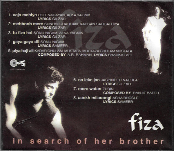 A.R. Rahman, Anu Malik : Fiza In Search Of Her Brother (CD, Album)