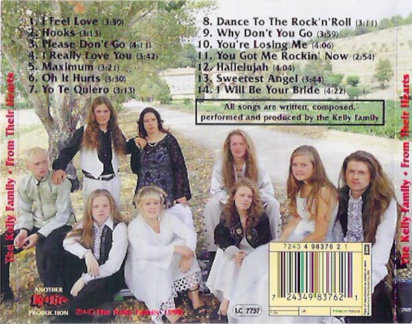 The Kelly Family : From Their Hearts (CD, Album)