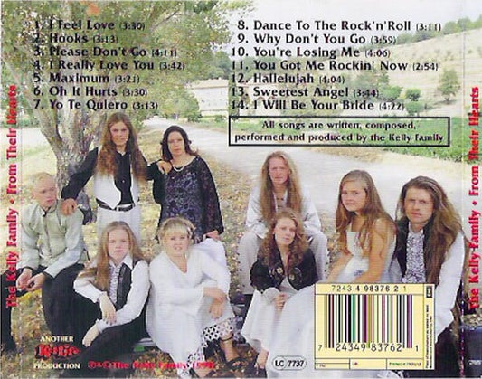 The Kelly Family : From Their Hearts (CD, Album)