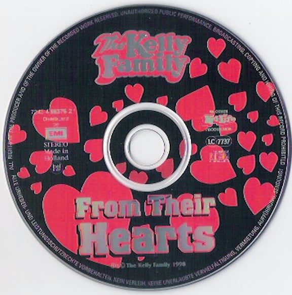 The Kelly Family : From Their Hearts (CD, Album)