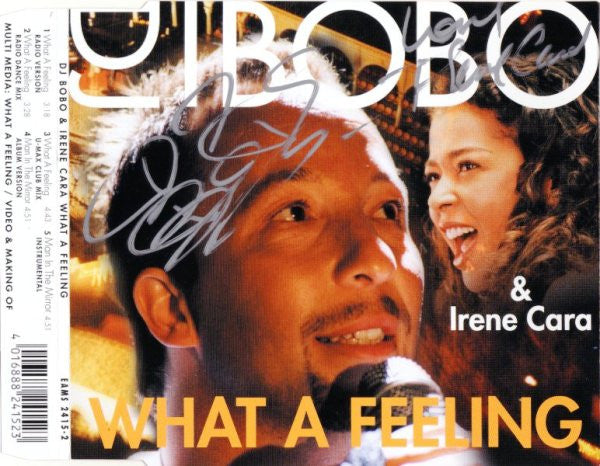 DJ BoBo & Irene Cara : What A Feeling (CD, Maxi, Enh)