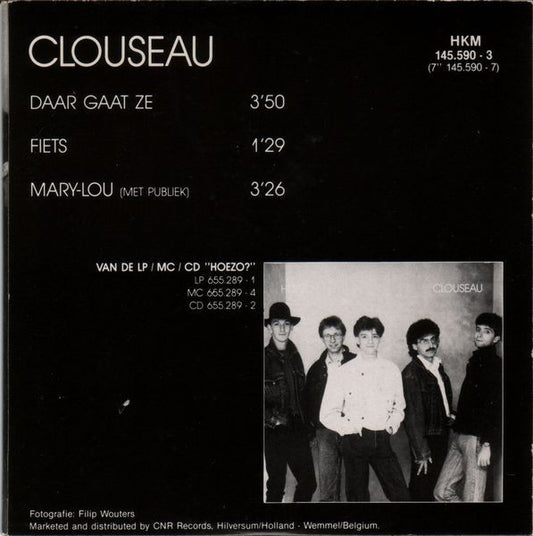 Clouseau : Daar Gaat Ze (CD, Single)