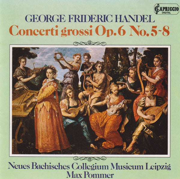 Georg Friedrich Händel, Neues Bachisches Collegium Musicum Leipzig, Max Pommer : Concerti Grossi Op. 6 , 9-12 (CD)
