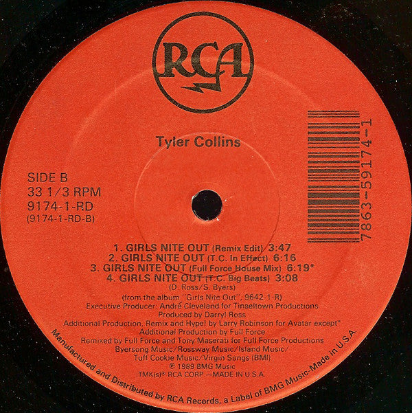 Tyler Collins : Girls Nite Out (12")