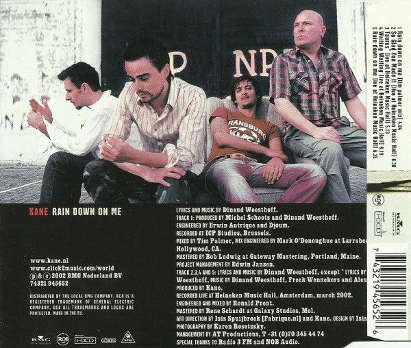 Kane (2) : Rain Down On Me (HDCD, Maxi)