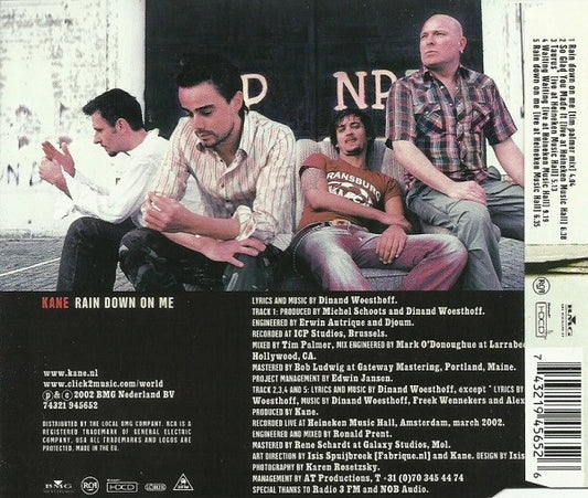 Kane (2) : Rain Down On Me (HDCD, Maxi)