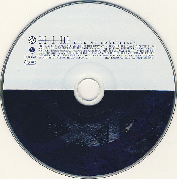 HIM (2) : Killing Loneliness (CD, Single, Promo)