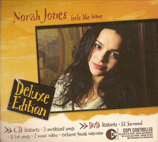 Norah Jones : Feels Like Home (CD, Album, Copy Prot., RE + DVD-V, Multichannel, P)