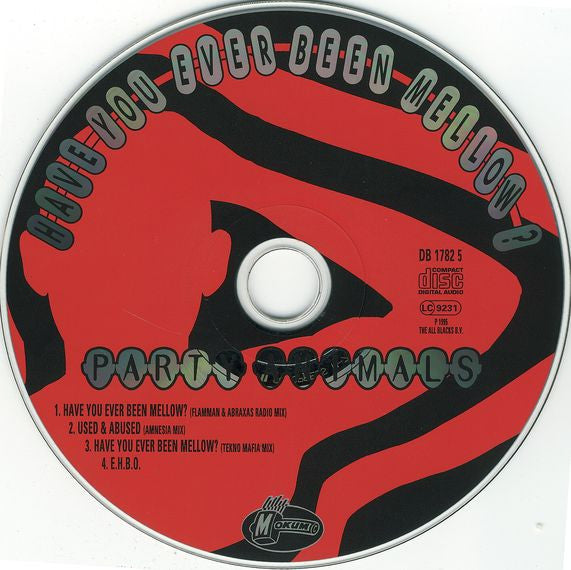 Party Animals : Have You Ever Been Mellow? (CD, Maxi)