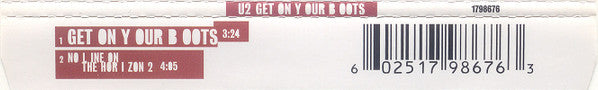 U2 : Get On Your Boots (CD, Single)