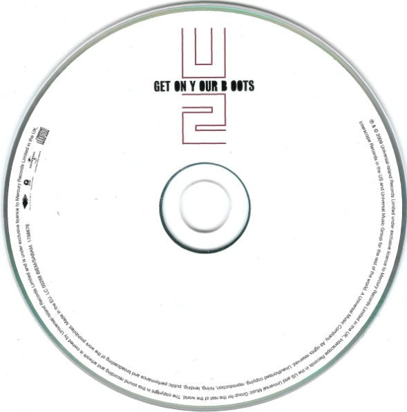 U2 : Get On Your Boots (CD, Single)