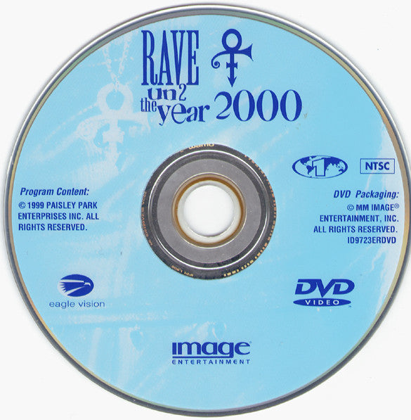 The Artist (Formerly Known As Prince) : Rave Un2 The Year 2000 (DVD-V, Multichannel, NTSC)