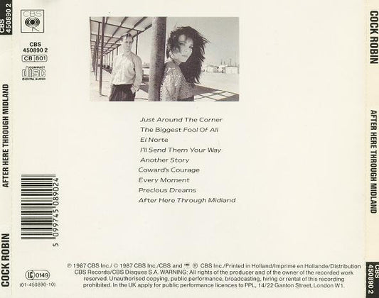 Cock Robin : After Here Through Midland (CD, Album)