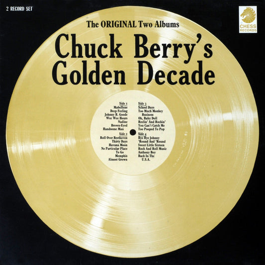 Chuck Berry : Chuck Berry's Golden Decade (The Original Two Albums) (2xLP, Comp, RE, Mon)