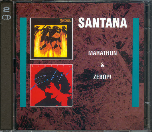 Santana : Marathon / Zebop! (2xCD, Album, Comp, RE)
