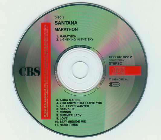 Santana : Marathon / Zebop! (2xCD, Album, Comp, RE)