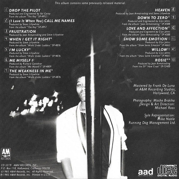 Joan Armatrading : Track Record (CD, Comp, RE)