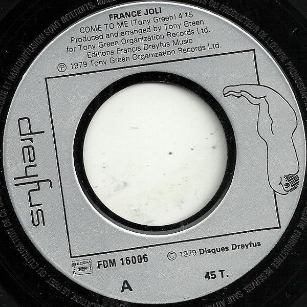 France Joli : Come To Me (7", Single)