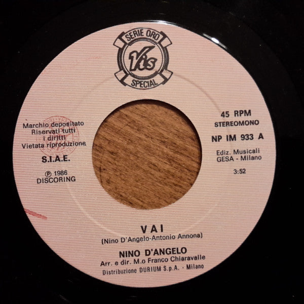 Nino D'Angelo : Vai (7")