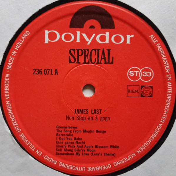 James Last : Non Stop & À Gogo (LP, Comp, Col)