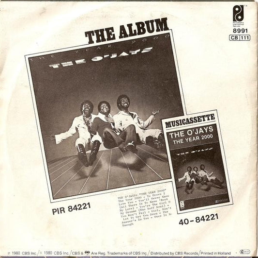 The O'Jays : The Year 2000 (7")