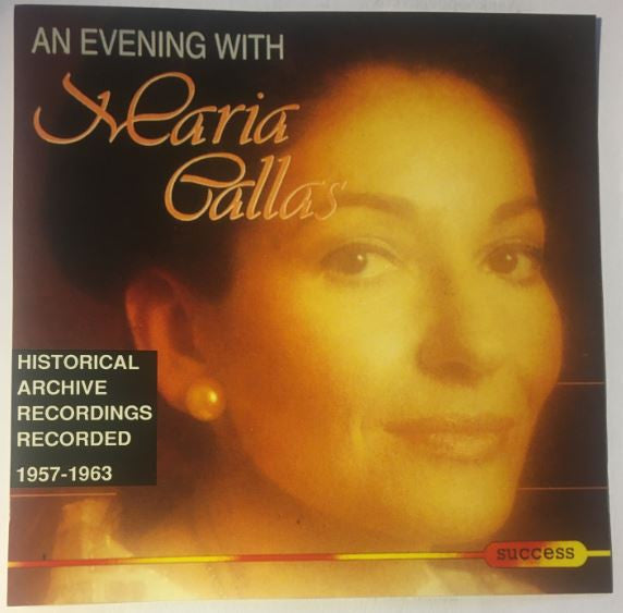 Maria Callas : An Evening With (CD, Comp)
