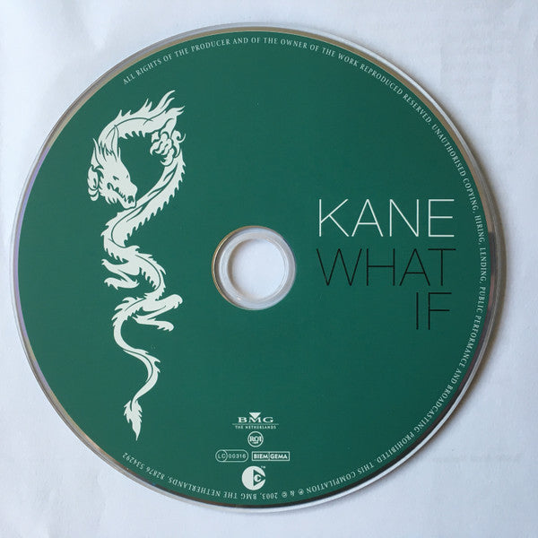 Kane (2) : What If (CD, Comp, Enh + CD, Album)