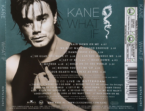 Kane (2) : What If (CD, Comp, Enh + CD, Album)