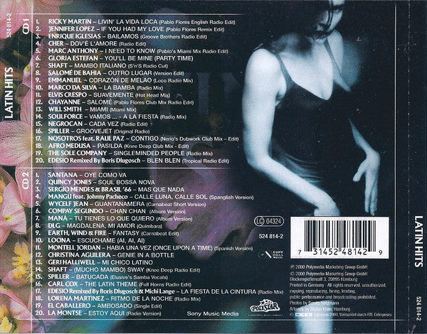 Various : Latin Hits (2xCD, Comp)