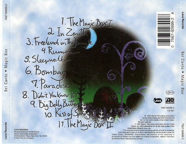 Bel Canto : Magic Box (CD, Album)