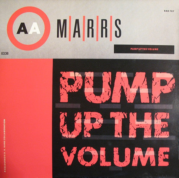 M|A|R|R|S : Pump Up The Volume (12")