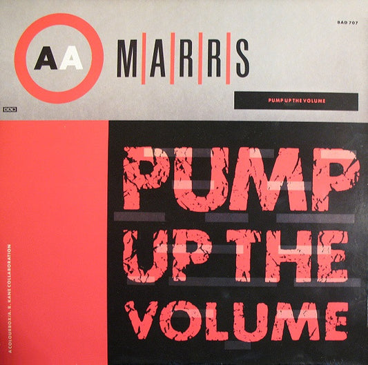 M|A|R|R|S : Pump Up The Volume (12")