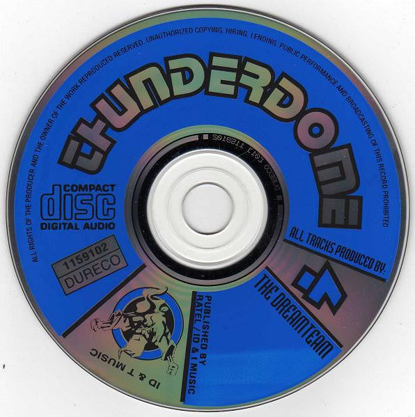 The Dreamteam : Thunderdome 4 (CD, Album, P/Mixed)