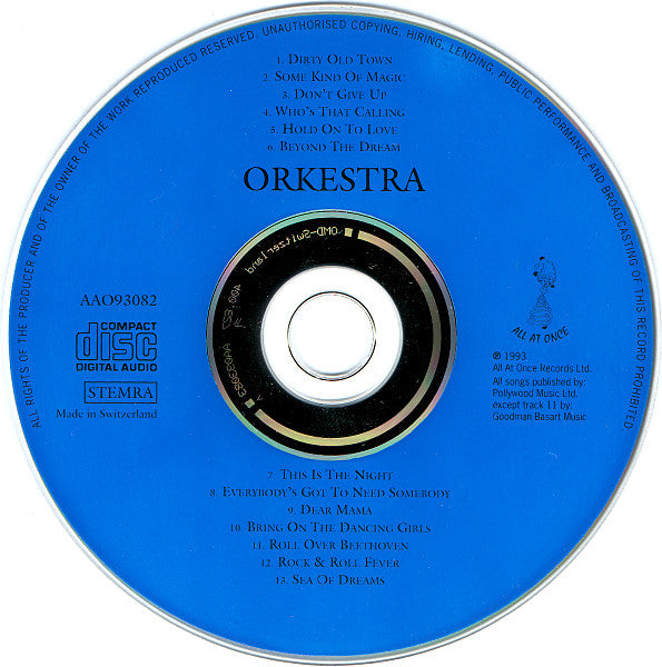 Orkestra (2) : Roll Over Beethoven (CD, Album)