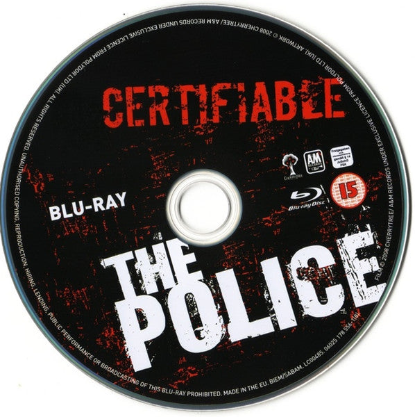 The Police : Certifiable (Live In Buenos Aires) (Blu-ray, Album, Multichannel + 2xCD, Album)