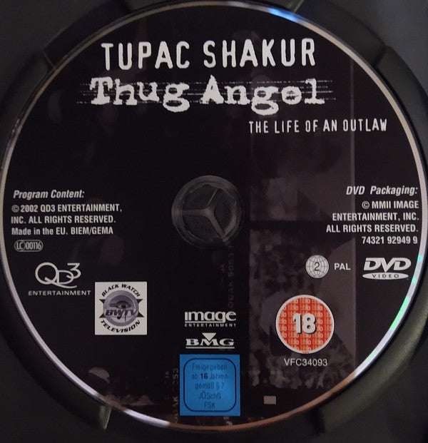 Tupac Shakur : Thug Angel (The Life Of An Outlaw) (DVD-V, PAL, Dol)
