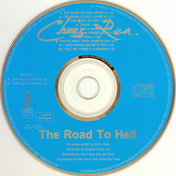 Chris Rea : The Road To Hell (CD, Album)