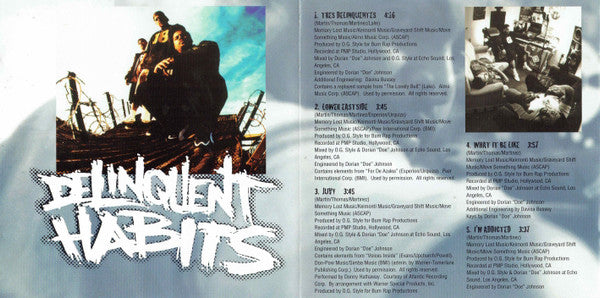 Delinquent Habits : Delinquent Habits (CD, Album)
