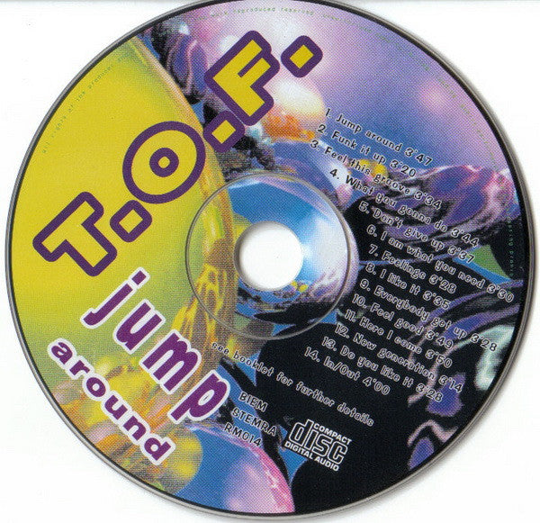 T.O.F. : Jump Around (CD, Album)