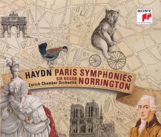 Joseph Haydn, Roger Norrington, Zürcher Kammerorchester : Paris Symphonies (3xCD)