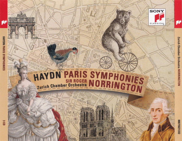 Joseph Haydn, Roger Norrington, Zürcher Kammerorchester : Paris Symphonies (3xCD)